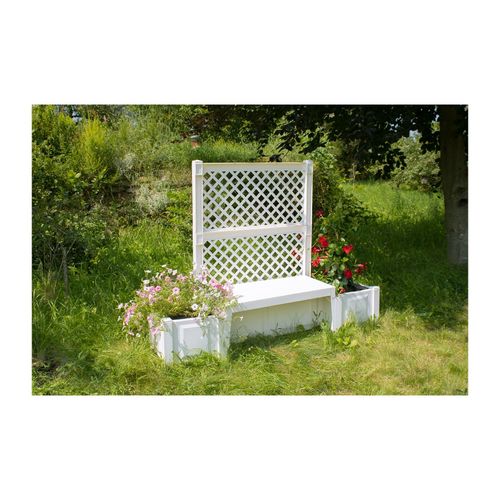 Gartenbank "Kopenhagen", weiß