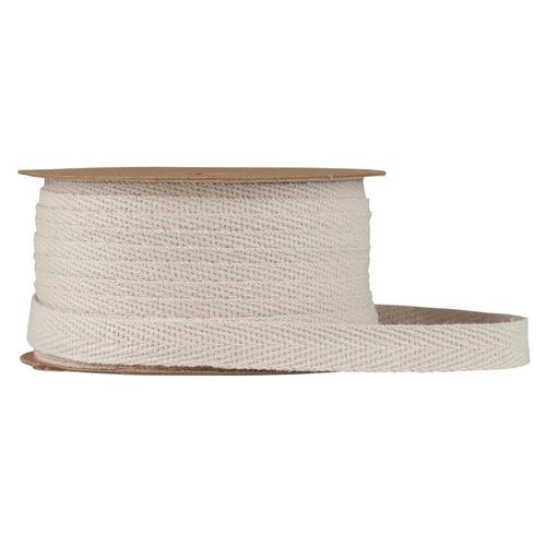 IB Laursen Baumwollband Spule 5m, creme