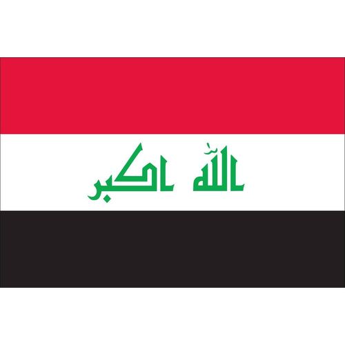 flaggenmeer Flagge Irak 80 g/m²