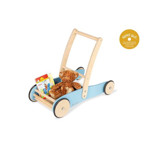 Pinolino Lauflernwagen blau Kindergehhilfe Laufwagen