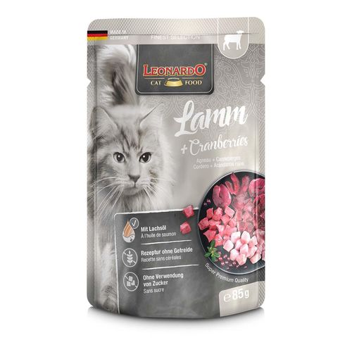 Leonardo Finest Selection Lamm und Cranberries 32x85g