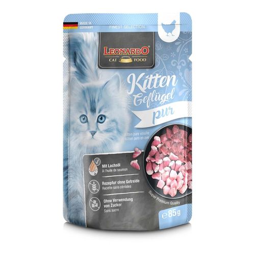 Leonardo Finest Selection Kitten Geflügel pur 32x85g