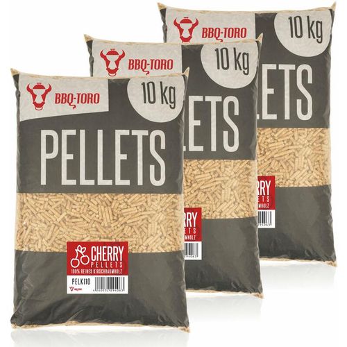 Cherry Pellets aus 100% Kirschbaumholz, 30 kg - Bbq-toro