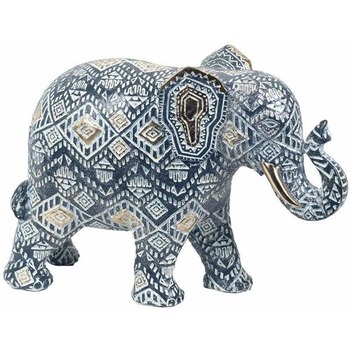 Signes Grimalt - Afrikanische Figur und Elefantenfiguren Afrikanische afrikanische Elefant- und Multicolor -Elefanten 10x27x20cm 11668 - Multicolor