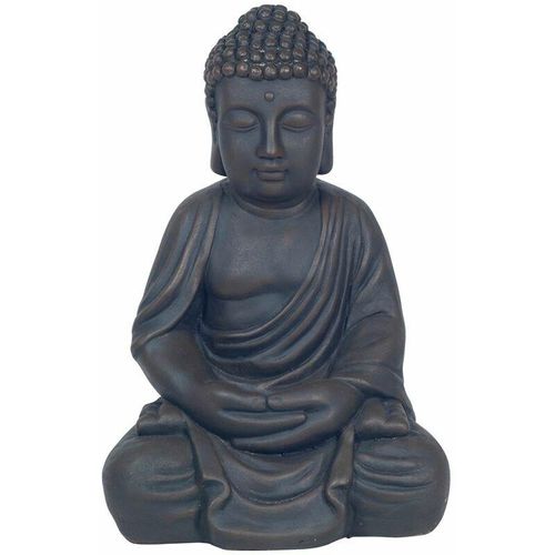 Buddha -Figurenfiguren Buddha Buddhas Gray 17x23x35cm 22845 – Gris – Signes Grimalt