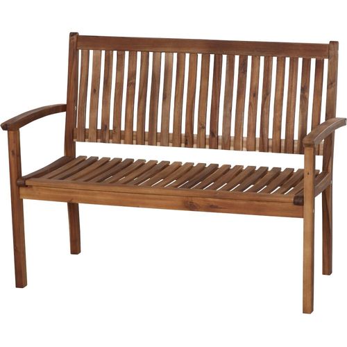 Siena Garden Paleros 2-Sitzer Gartenbank Teak 62x120 cm