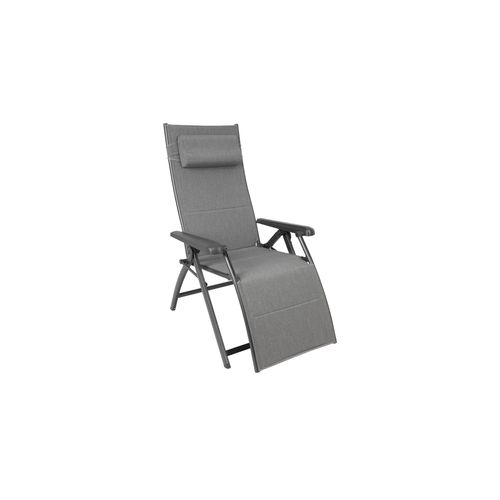 Outdoor Living Relaxstuhl Aluminium/Sunbrella Flanelle Aluminium/Sunbrella