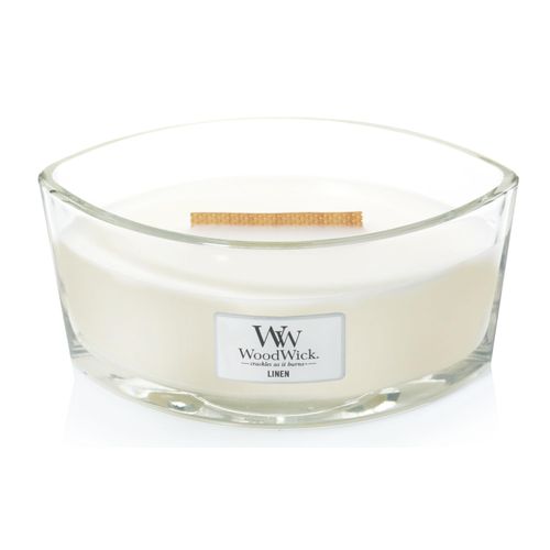 Woodwick Duftkerze »Linen Ellipse«