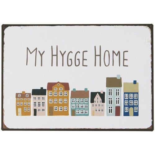 IB Laursen Metallschild My Hygge Home, 20 x 14 cm