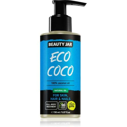 Beauty Jar Eco Coco Kokosolie voor Lichaam en Haar 150 ml
