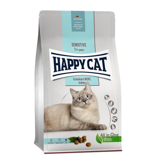 Happy Cat Sensitive Schonkost Niere 1,3kg Katzenfutter