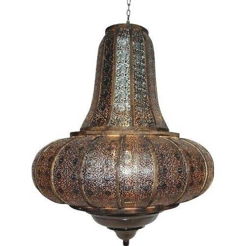 Orientlampe Metallornamente, "Uriel"