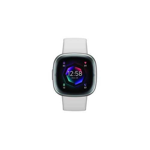 Fitbit Sense 2 Lunar White/Platinum