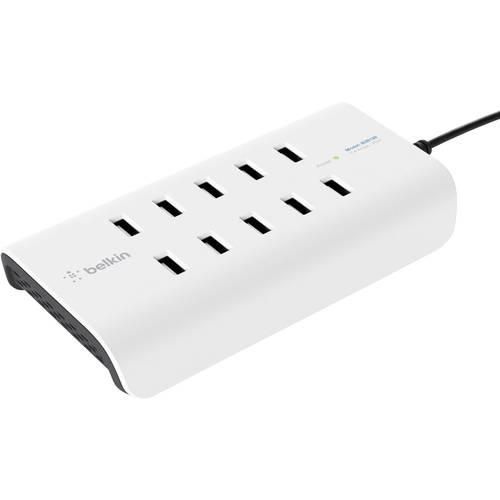 Belkin RockStar USB-Ladestation 120 W Steckdose Ausgangsstrom (max.) 24000 mA Anzahl Ausgänge: 10 x USB