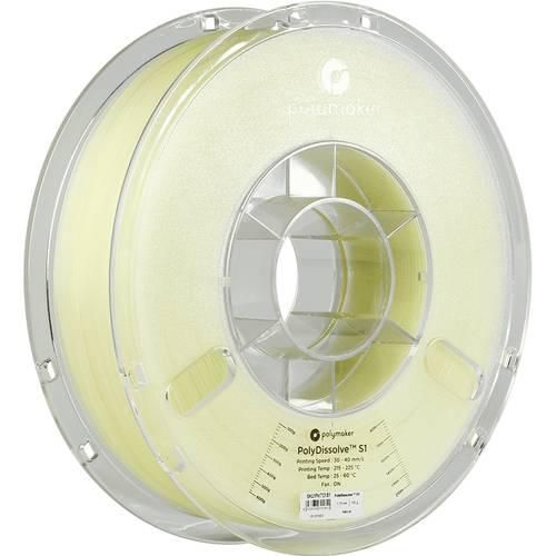 Polymaker PH01001 PolyDissolve™ S1 Filament PVA wasserlöslich 1.75 mm 750 g Natur 1 St.