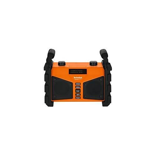 TechniSat DigitRadio 230 OD - Tragbares DAB-Radio - 12 Watt - orange