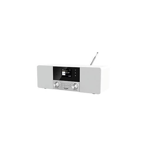 TechniSat DigitRadio 4 C - DAB-Radio - 2 x 10 Watt - weiß