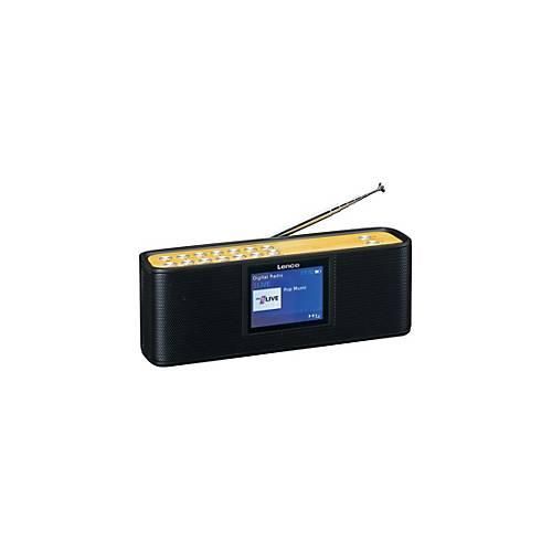 Lenco PDR-045 - Tragbares DAB-Radio - 6 Watt - Bamboo Black