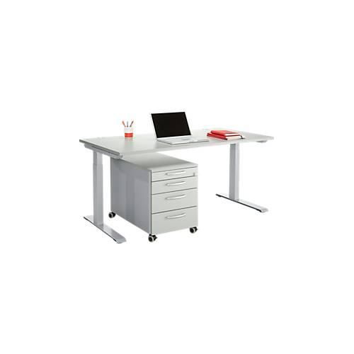 Schäfer Shop Genius Büromöbelset 2-tlg. MODENA FLEX, höhenverstellbar, Breite 1600 mm