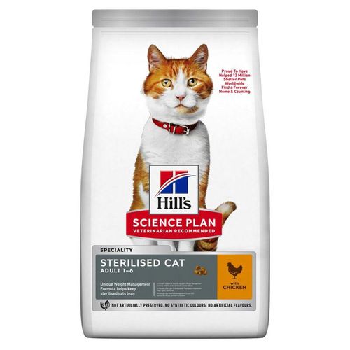 Hill's Science Plan Sterilised Cat Adult Huhn 3kg