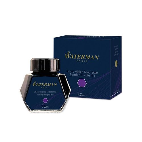 Waterman Füllertinte im Tintenfass | Tender Purple | Tintenflacon mit 50 ml