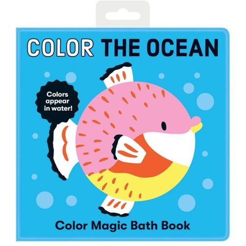 Mudpuppy Color Magic Bath Book Color The Ocean waterboekje 0+ y 1 st