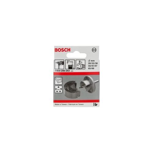 Lochsägen-Set, Ø 25-68mm 8-teilig, Arbeitslänge 27mm