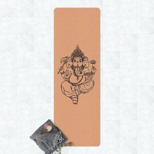 Micasia – Yogamatte – Ganesha Größe HxB: 61cm x 183cm