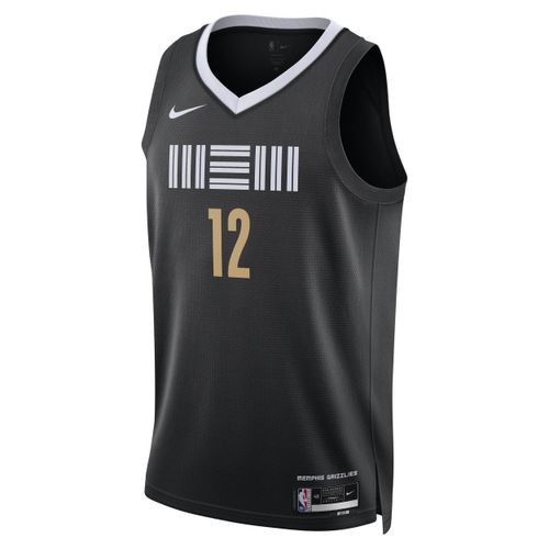 Ja Morant Memphis Grizzlies City Edition 2023/24 Nike Dri-FIT Swingman NBA-jersey voor heren - Zwart