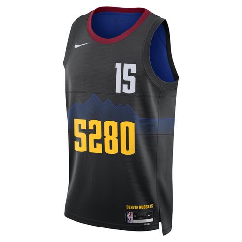 Nikola Jokic Denver Nuggets City Edition 2023/24 Nike Dri-FIT Swingman NBA-jersey voor heren - Zwart