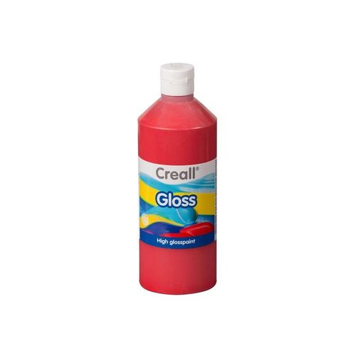 Creall Gloss Gloss Paint Red 500ml