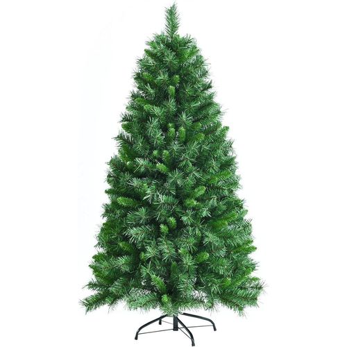 150cm Künstlicher Weihnachtsbaum, Tannenbaum mit Metallständer