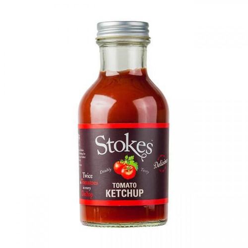 STOKES Real Tomato Ketchup 257ml - Fruchtig-frischer Ketchup 45