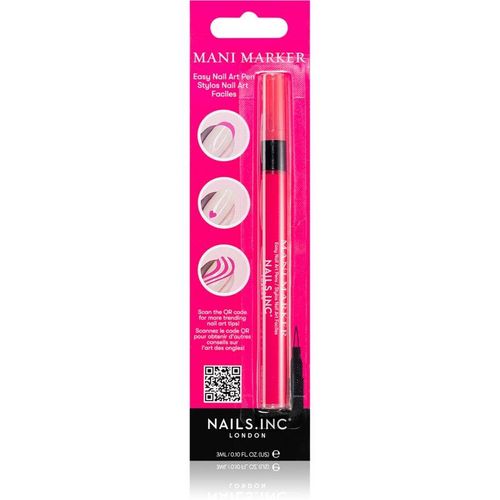 Nails Inc. Mani Marker Decoratieve nagellak in Applicatie Stift Tint Pink 3 ml