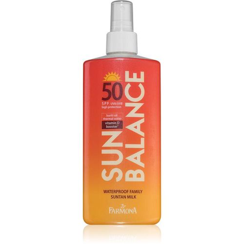 Farmona Sun Balance Beschermende Zonnebrandlotion voor de hele Familie SPF 50 200 ml