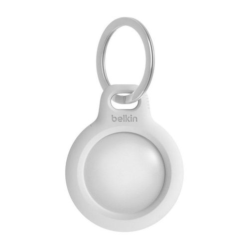 Belkin Schlüsselanhänger Secure Holder Schlüsselanhänger für Apple AirTag (1-tlg), weiß