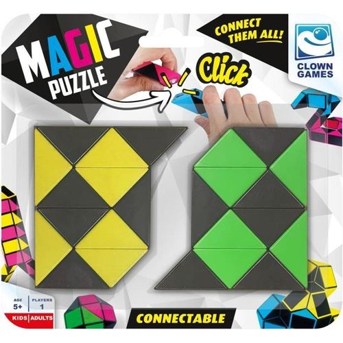 Clown Magic Puzzle Connectable 2x12