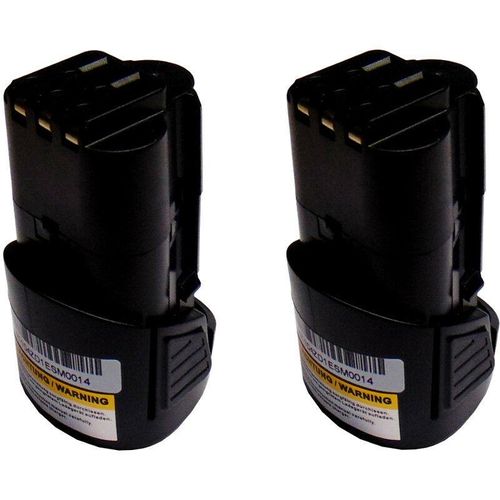 2x Hochleistungs Li-Ion Akku 10,8V / 2000mAh / 22Wh für Kress 108 als 2.0 Set l 12150301, 2-Gang Akku-Bohrschrauber