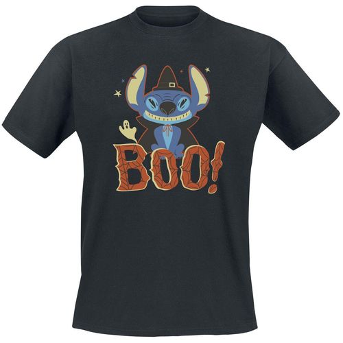 Lilo & Stitch Boo T-Shirt schwarz in XL