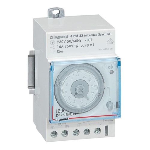 Legrand Microrex3 aqt31 time switch daily programme