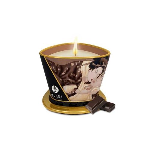 Bougie de massage Shunga 45 heures Chocolat