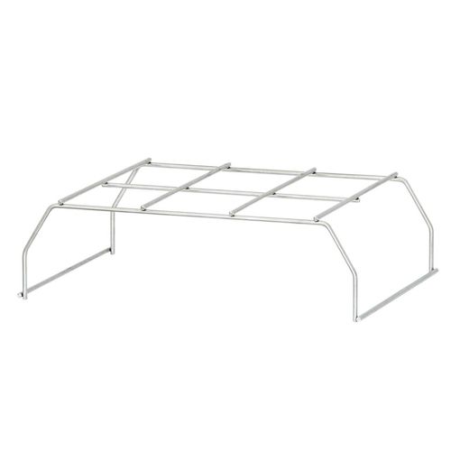 Paella World Pizza-Rack für alle Multi-Kulti Grill-Systeme Edelstahl 2 Pizzen 26 cm x 34,5 cm 26 cm