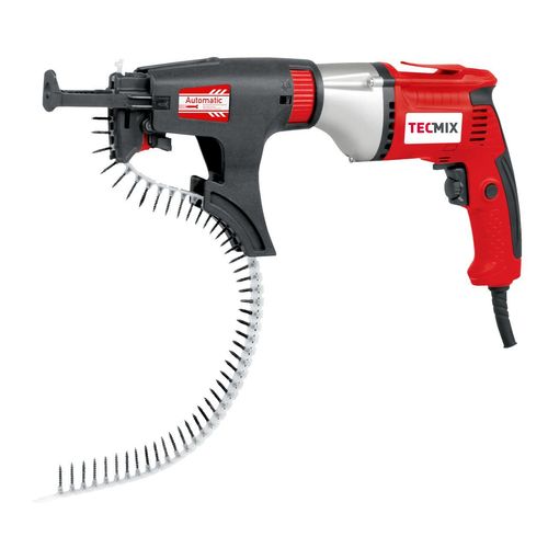 TECMIX MAGAZIN-TROCKENBAUSCHRAUBER TMX TBS 550 [230V-EU] - 550W, 1-GANG, 0-5500 U/MIN - INKL. KOFFE