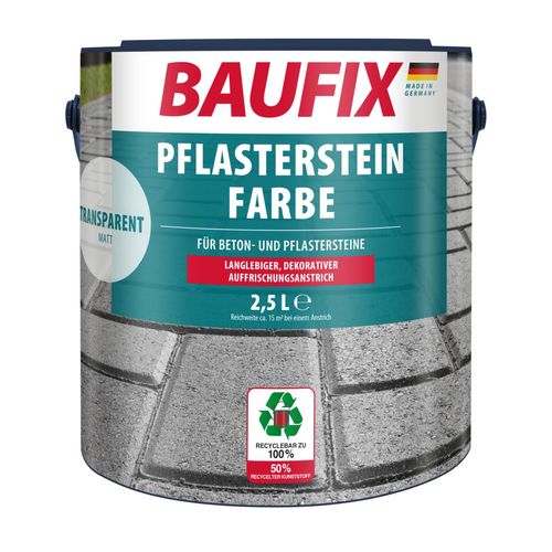 BAUFIX Pflasterstein Farbe transparent 2,5L