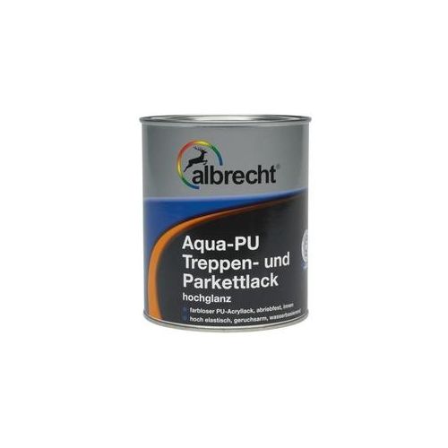 Albrecht Aqua PU-Treppen- und Parkettlack 2,5 L farblos glänzend