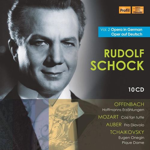 Rudolf Schock: Opera In German Vol.2 - R. Schock, E. Trötschel, G. Frick, W. Lipp, G Litz. (CD)