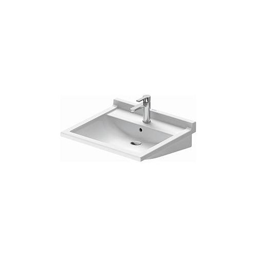 Duravit Waschtisch Starck 3 Vital 60 x 54,5 cm, weiss m. WonderGliss