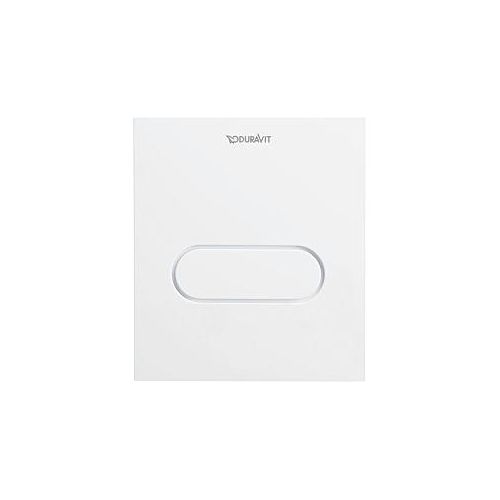 Duravit DuraSystem Betätigungsplatte WD5004011000 13 x 15 cm, Kunststoff, weiß, für Urinal