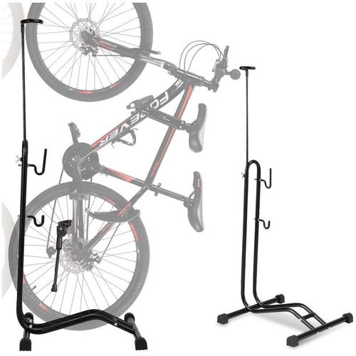 Vingo – Fahrradständer Fahrradträger Fahrrad Wandhalterung Montageständer Ausstellungsständer Fahrradhalter Aufstellständer – Schwarz