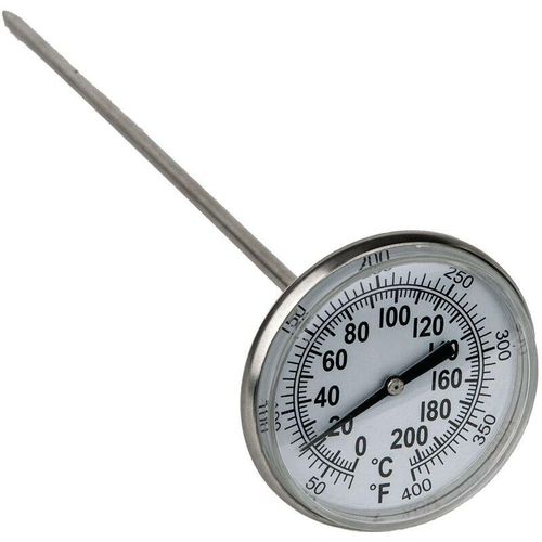 Ks tools Thermometer, 0-200°C/0-400°F, l =210mm